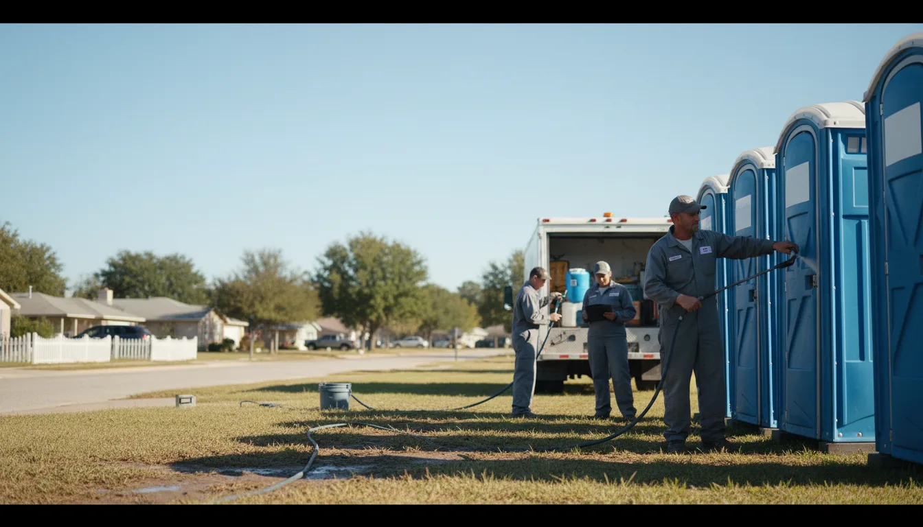 Long-Term Portable Toilet Rental in Fischer, TX near me